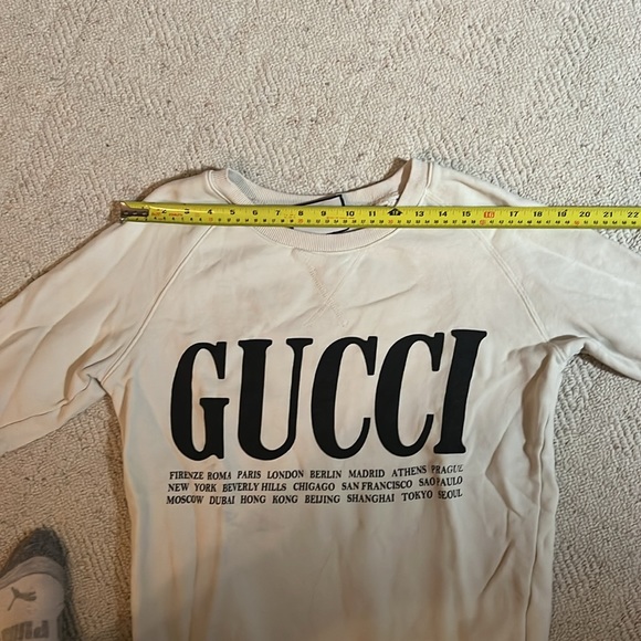 Gucci White Cities Sweatshirt - Picture 12 of 12
